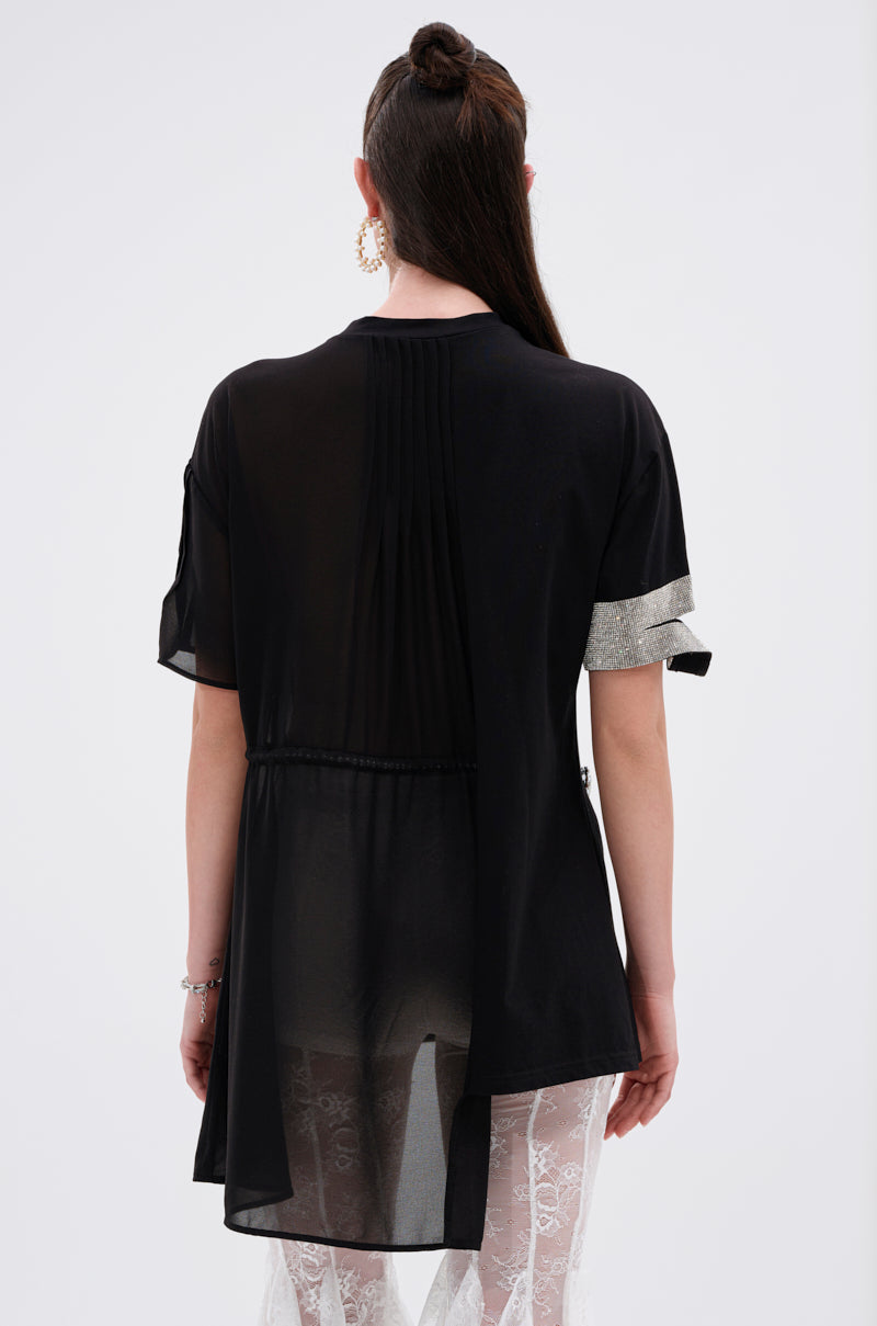 PEARL QUEEN OVERSIZED TEE