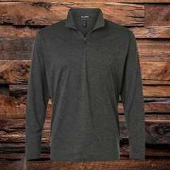 Pro-Lock Performance Melange Quarter Zip