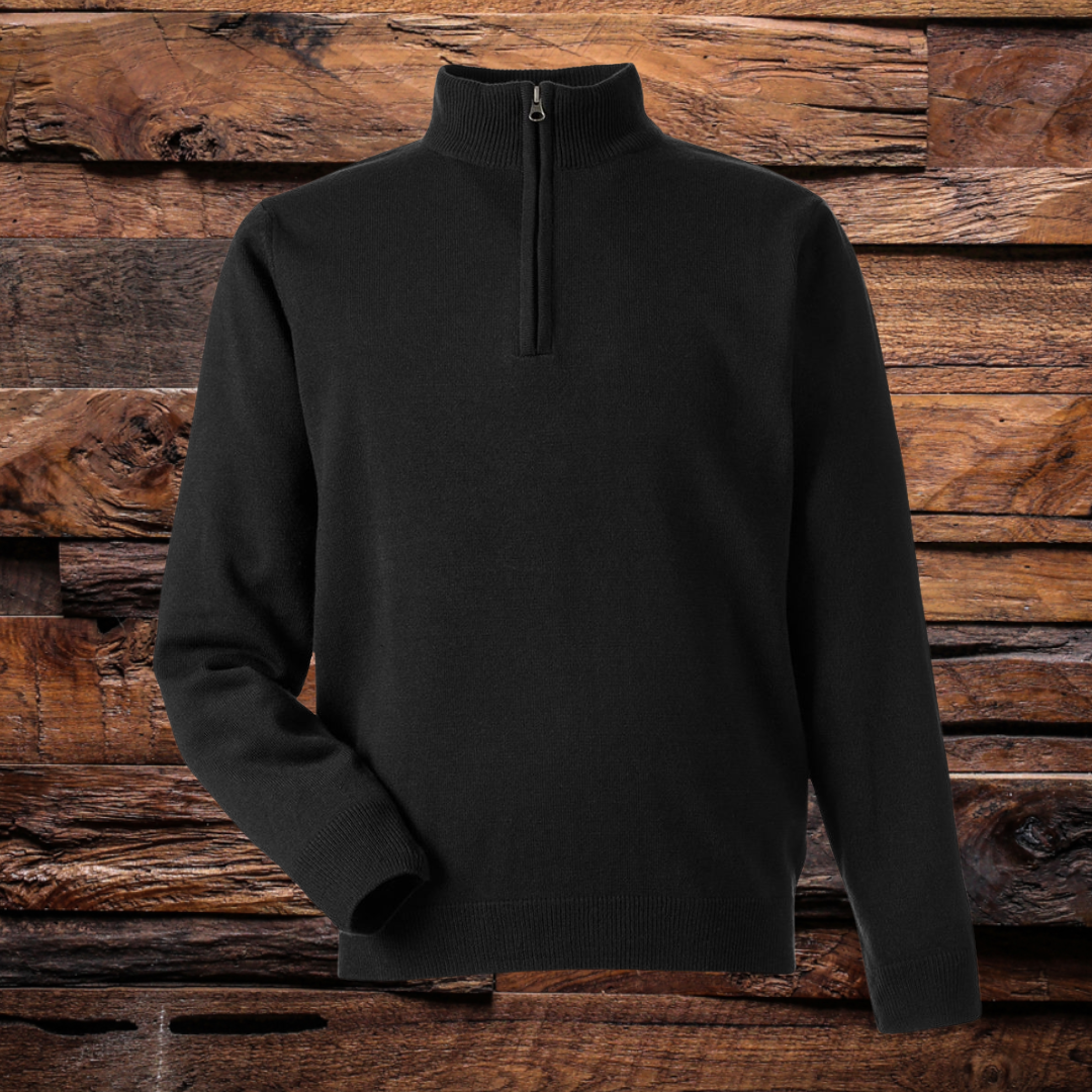 Quarter Zip Sweater Pullover