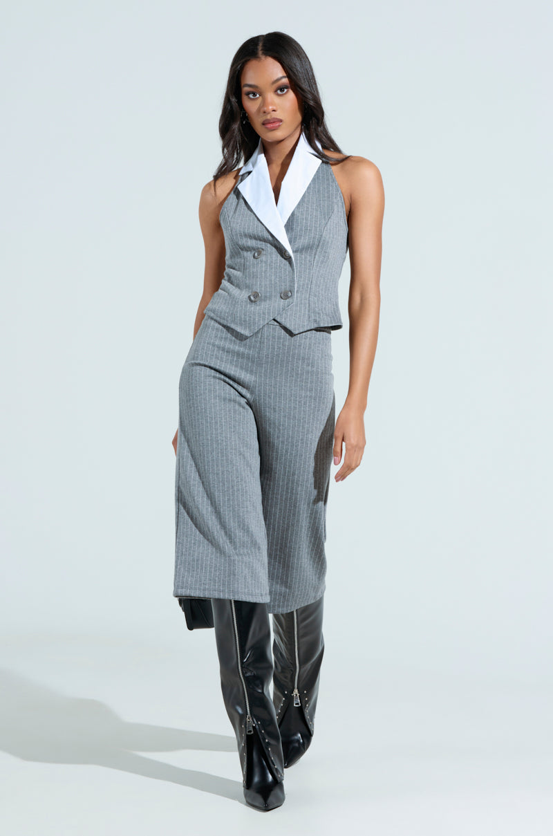 LANA PINSTRIPE SHORTS