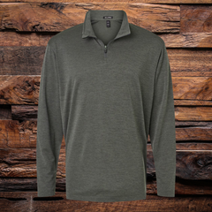Pro-Lock Performance Melange Quarter Zip
