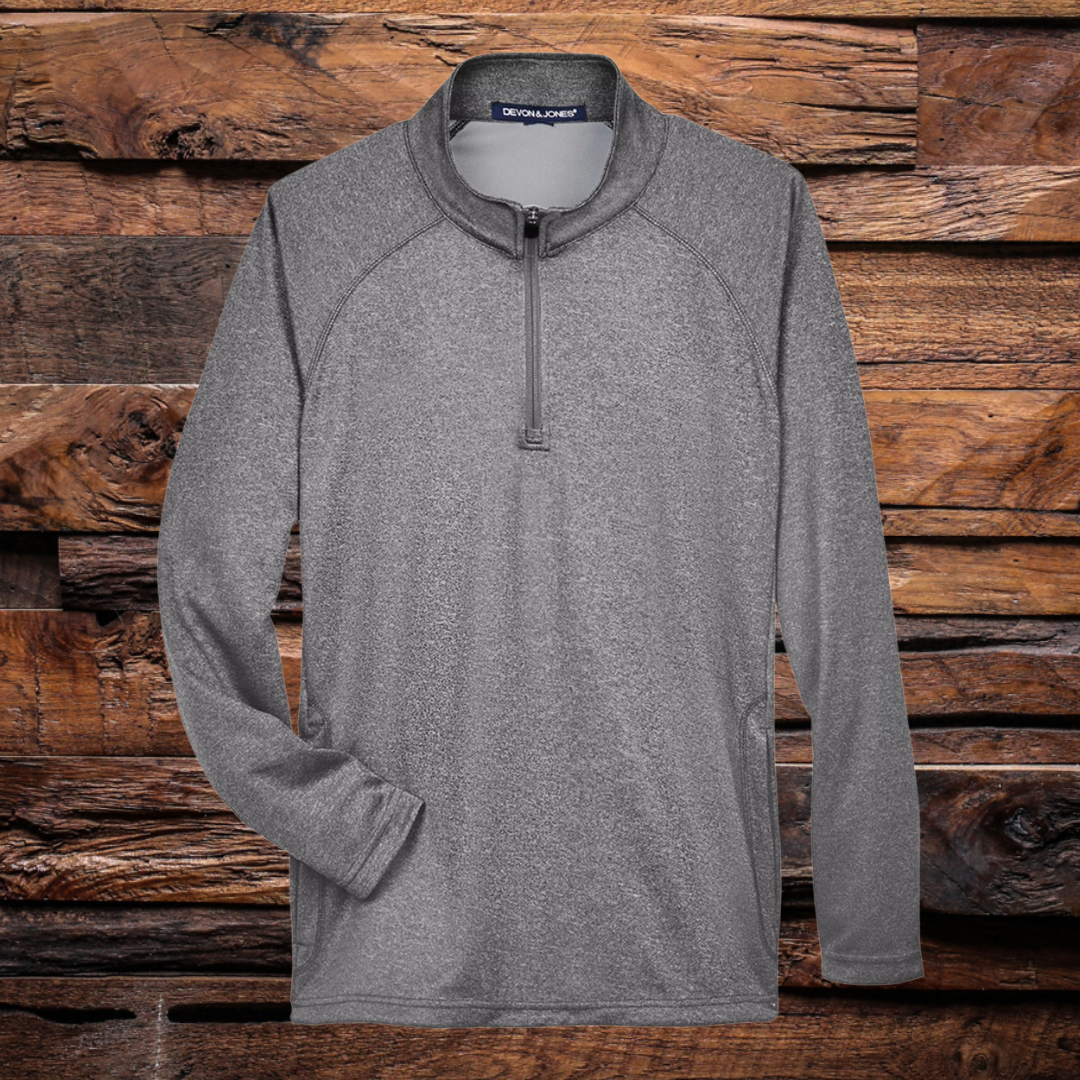 Stretch Tech-Shell Compass Quarter Zip Pullover