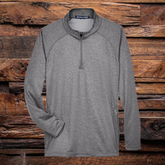 Stretch Tech-Shell Compass Quarter Zip Pullover