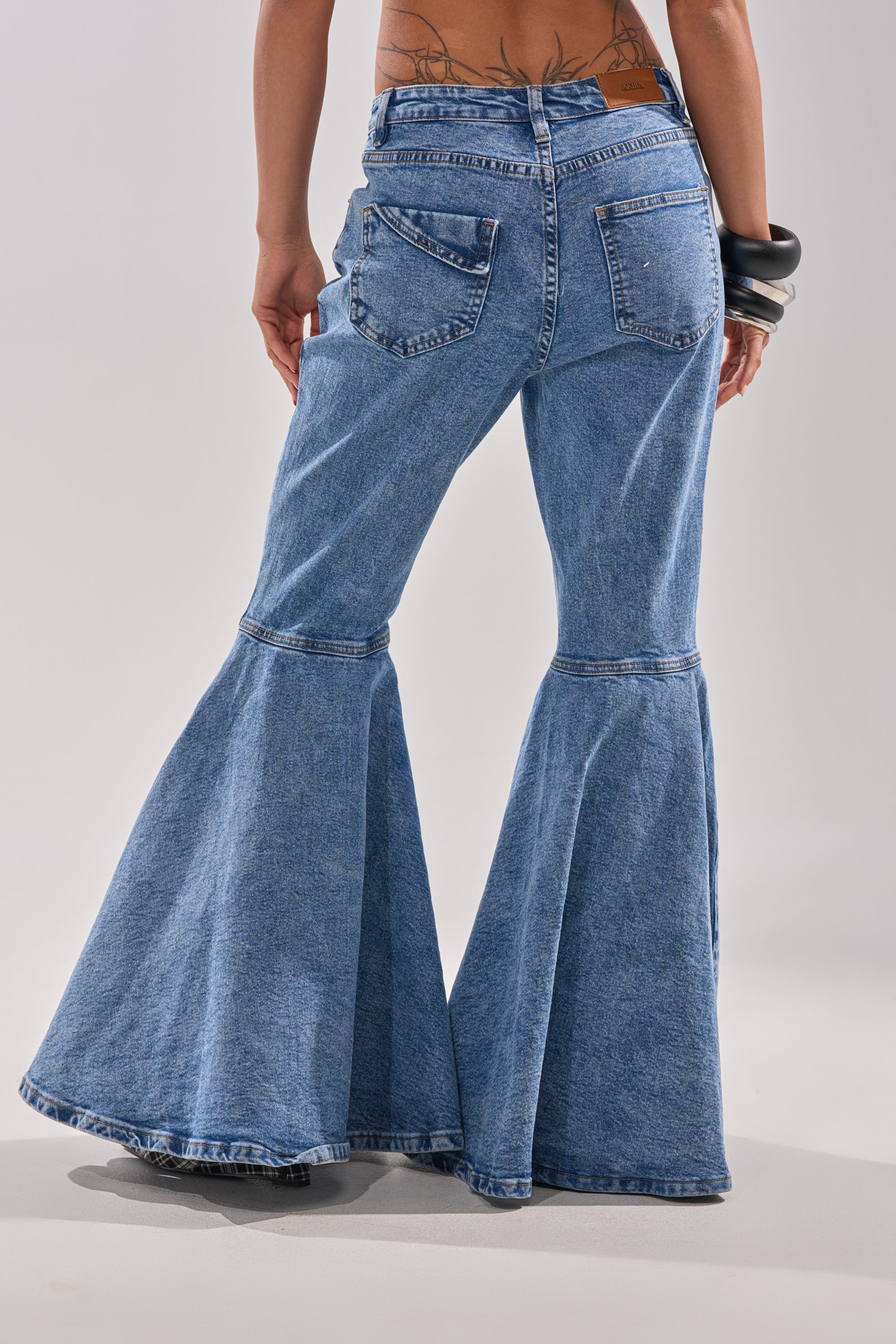 DONT PLAY WITH MY HEART BELL BOTTOM DENIM