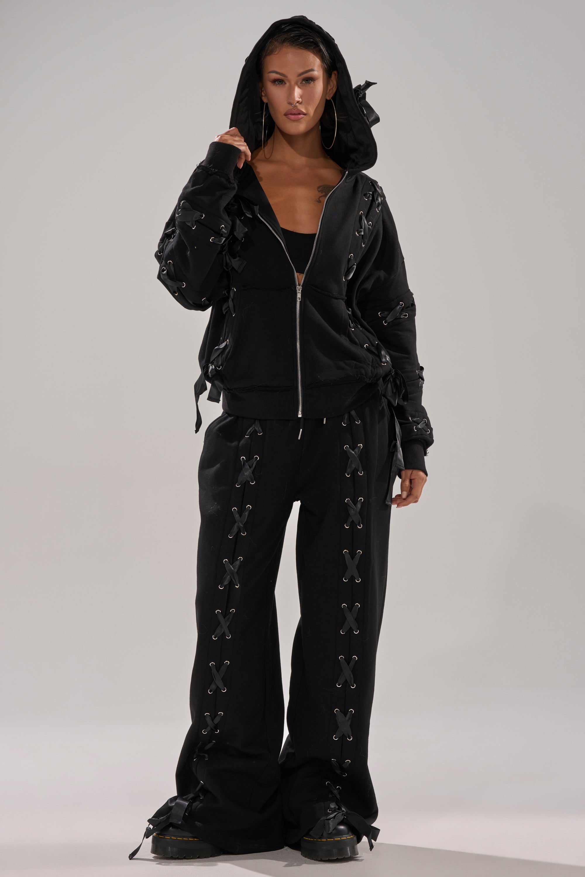 ALL LACED UP HOODIE