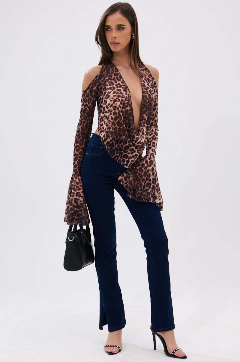 CHEETAH WORLD BLOUSE