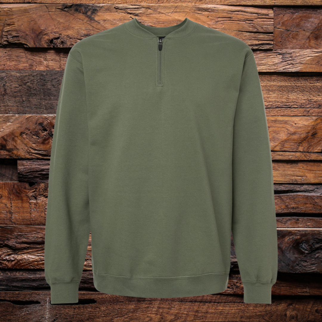Softstyle Midweight Quarter Zip Sweatshirt