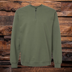 Softstyle Midweight Quarter Zip Sweatshirt