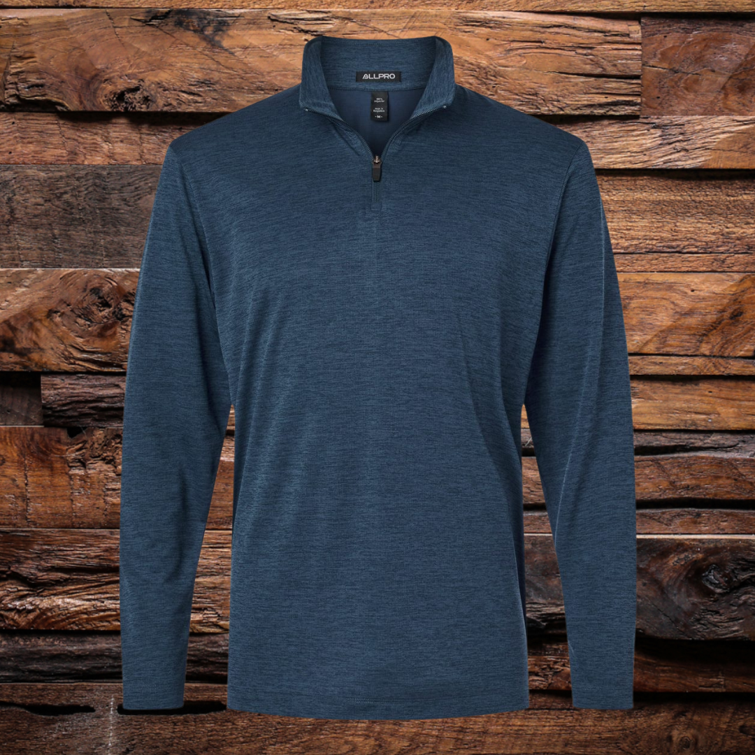 Pro-Lock Performance Melange Quarter Zip