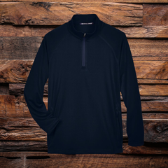 Stretch Tech-Shell Compass Quarter Zip Pullover
