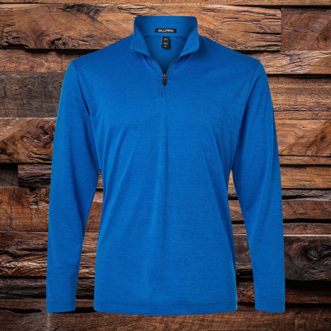 Pro-Lock Performance Melange Quarter Zip