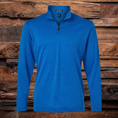 Pro-Lock Performance Melange Quarter Zip