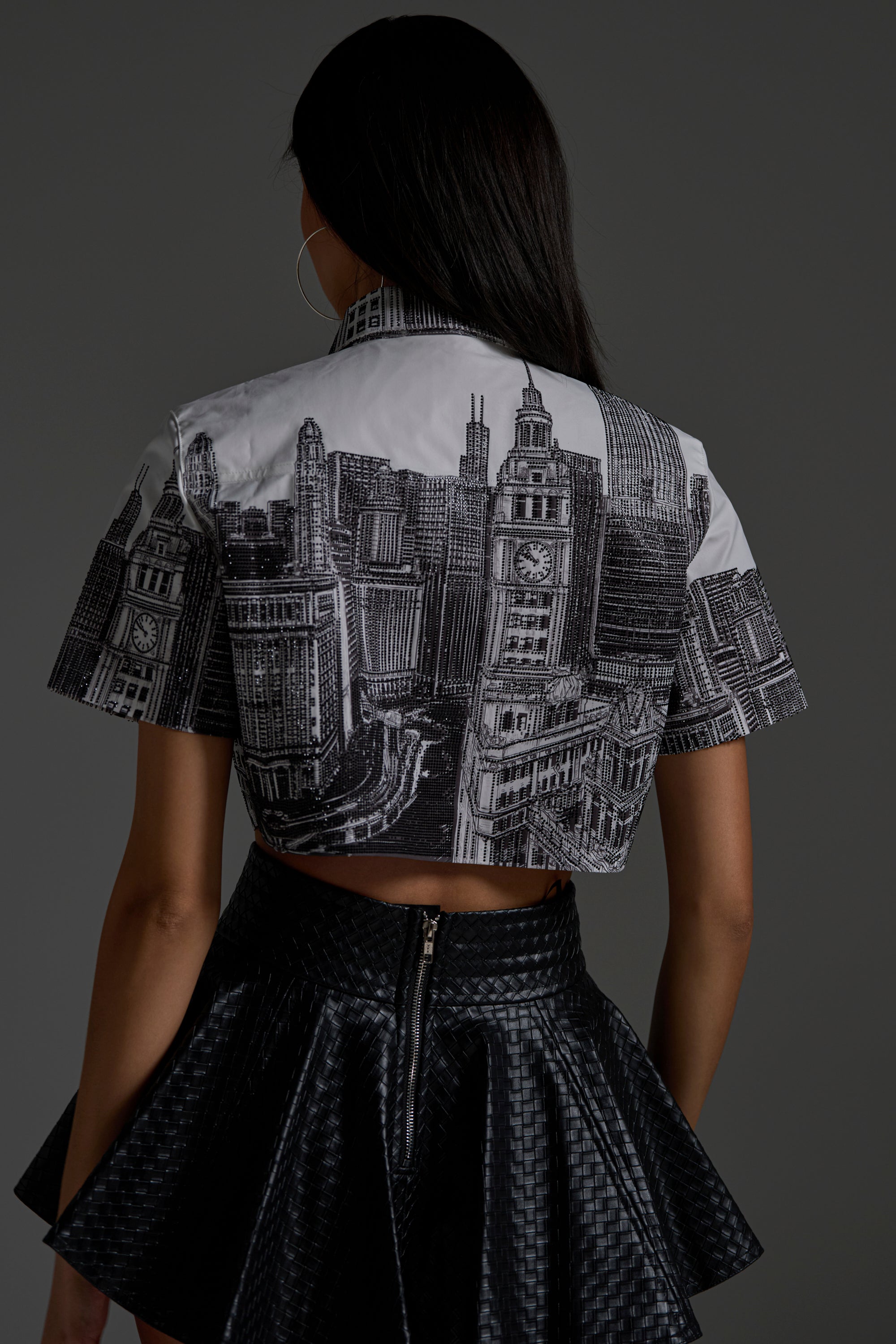 ALL OVER THE CITY BUTTON DOWN