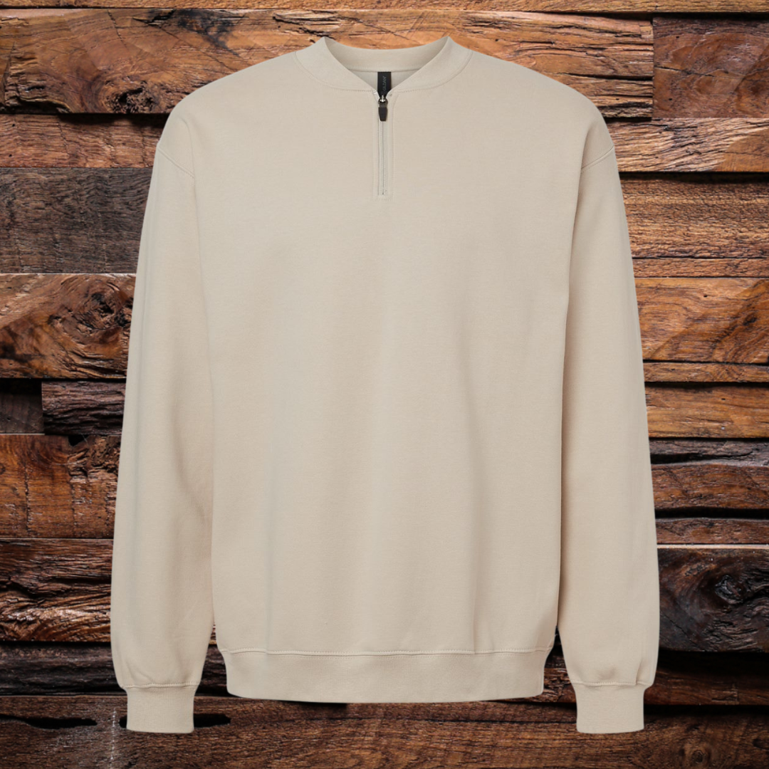 Softstyle Midweight Quarter Zip Sweatshirt