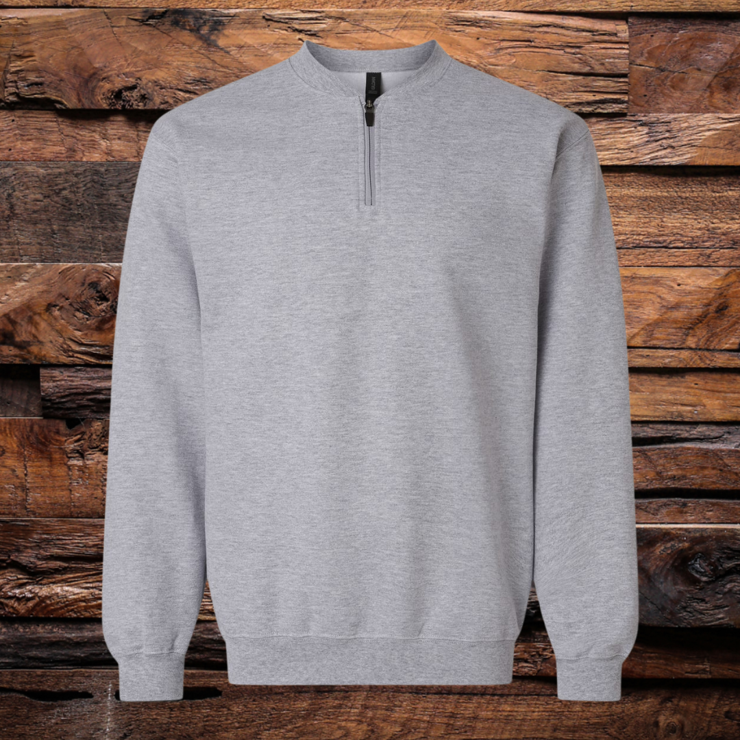 Softstyle Midweight Quarter Zip Sweatshirt