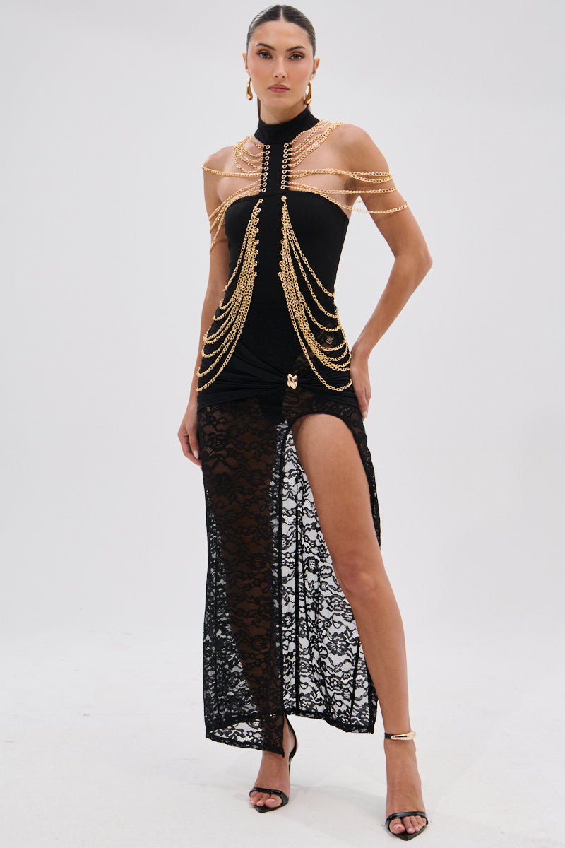 CHAINS DRIP BODYSUIT