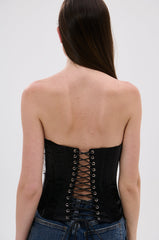 LOVE IS TWISTED CORSET WITH LOCK