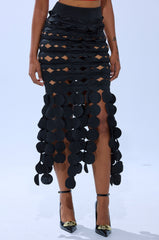LOOKING FOR ME CIRCLE CUTOUT SKIRT